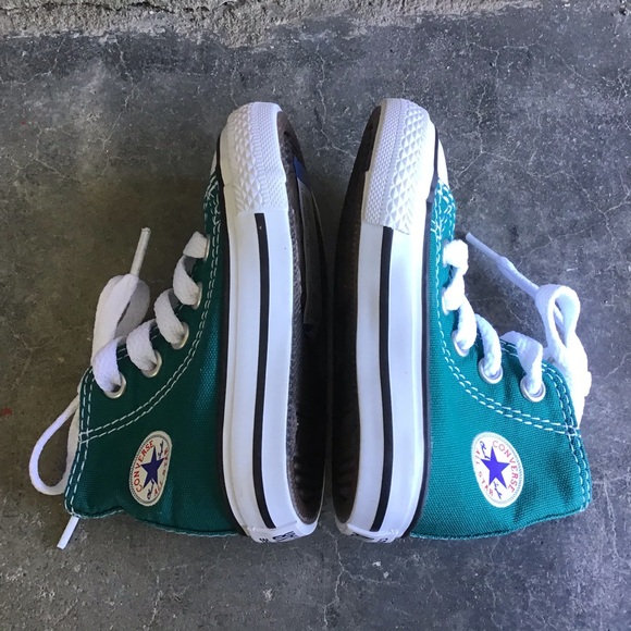teal converse size 4